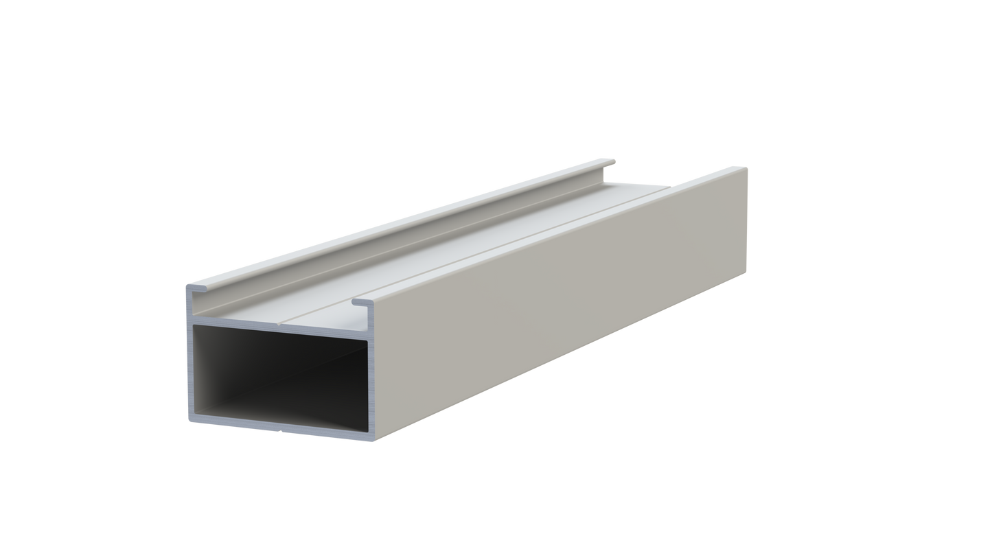 Alu Unterkonstruktion 40x60 - Länge: 4.000 mm
