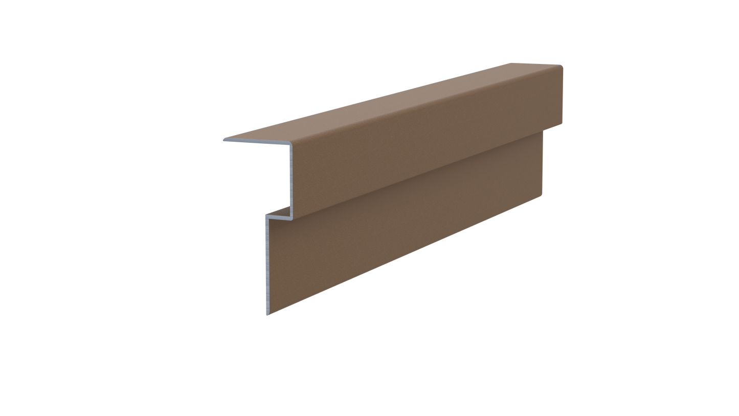 AluTec Abschlussprofil - Länge: 2.250 mm