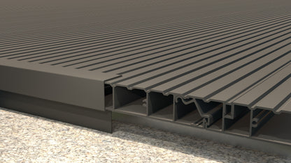 AluTec Abschlussprofil - Länge: 4.500 mm