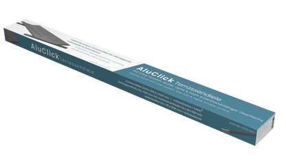 AluTec Systemdiele im Set mit 1,45qm | Deckbreite: 165,5mm - Länge: 2.200 mm